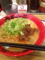 「牛筋こってり　にんにく入」@天下一品 総本店の写真