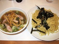 「ざるらぁめん普通　700円」@らぁめん ほりうち 新橋店の写真