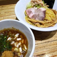 「つけそば 鶏×魚介」@NOODLE STOCK 鶴おかの写真