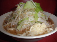 「小ラーメン＋ニンニク増し　「650円＋無料」」@ラーメン二郎 桜台駅前店の写真