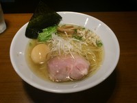 「味玉鶏拉麺（あっさり）」@自家製麺 麺処 東行の写真