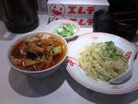 「冷し野菜味噌950円，ねぎ60円」@蒙古タンメン 中本 目黒店の写真