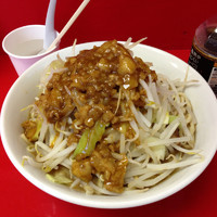 「小ラーメン＋ぬる麺＋カレー【850円】」@ラーメン 学の写真