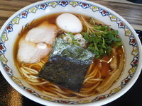 「煮干そば卵入　（麺増量：無料）」@中華そば 鍾馗の写真