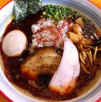 「辛むじゃきそば（辛味マシマシ）＋味玉」@麺屋 むじゃきの写真