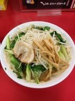 「野菜らーめん（太麺＋大盛）」@つけめん・まぜそば 大当りの写真