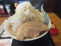 「ふじ麺醤油700円(クーポン500円・脂多＆野菜チョイ増)」@優勝軒 柏店の写真