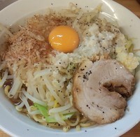 「MAZEそば　700円」@麺屋 ガテン なんば心斎橋 総本店の写真