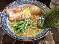 「鶏節香る鶏清湯柚子塩そば¥700」@特級鶏蕎麦 龍介の写真