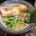 鶏節香る鶏清湯柚子塩そば¥700
