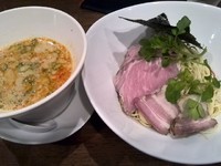 「担担つけ麺　850円＋チャーシュー250円＝1100円」@創作麺工房 鳴龍の写真