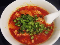 「勝浦式タンタンメン（３辛）650円」@じもんの写真