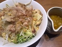 「まぜそば（ニンニク少し）　800円」@つけめんTETSU ラクーア店の写真