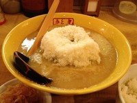 「元祖◯究チーズラーメン」@九十九とんこつラーメン 恵比寿本店の写真