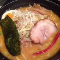 「味噌ラーメン」@めん処 竹八の写真