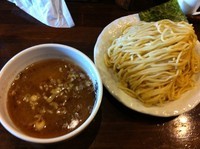 「つけ麺(大盛り)」@麺屋 茅根の写真