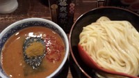 「激辛つけ麺「灼熱」800円」@つけ麺専門店 三田製麺所 なんば店の写真