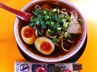 「中華そば 並＋味付玉子」@麺屋7.5Hz 生野本店の写真