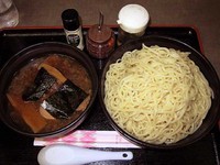 「つけ麺　700円」@お食事処・喫茶 浅草大勝館の写真