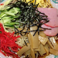 「冷やし中華」@ハイらーめんデス 駅前店の写真