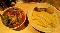 「特製冷やしトマトつけめん」@TOKYO UNDER GROUND RAMEN 頑者の写真