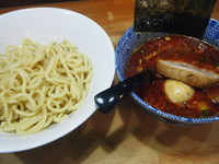 「辛つけ麺・並750円」@きんの写真