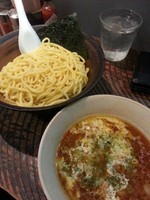 「伊勢海老つけ麺850円」@らーめん 瞠 恵比寿店の写真