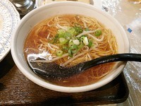 「日替り定食￥750のミニラーメン」@マーボー飯店の写真