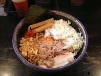 「【限定】ニボまぜ」@狼煙 〜NOROSHI〜の写真