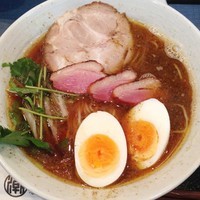 「黒　にほんいち醤油そば　800円＋税」@麺巧 潮の写真