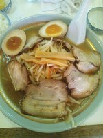 「味噌チャーシューメン（味玉トッピング）」@さっぽろ亭 岐阜店の写真