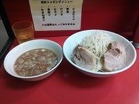 「つけめん＋豚」@豚ラーメン 蕨店の写真