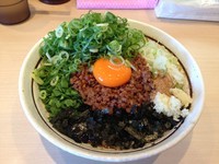 「九条ねぎ盛台湾まぜそば 850」@麺屋 はなび 弥富店の写真