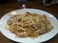 「【ゲリラ限定】アキラ式パスタ「エバラ」」@ラーメンアキラの写真