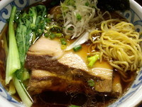 「中華そば【NEW】（７８０円）＋味玉（１００円）」@らー麺屋 バリバリジョニーの写真