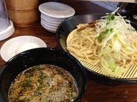 「鶏つみれの醤油つけ麺」@麺や 克の写真