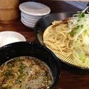鶏つみれの醤油つけ麺