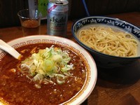 「【夏のゲリラ限定】マーボー納豆つけ麺(大) 880円」@ラーメンアキラの写真