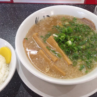 「ラーメン（＋半ライス大盛）」@京めん 壱慶の写真