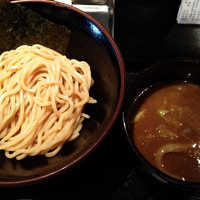 「つけめん、カレ変ライス」@麺屋 中川會の写真
