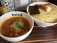 「すりおろし玉ねぎの辛味噌つけ麺」@ラーメン人生 JET 福島本店の写真