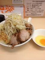 「油そば(普通)」@自家製ラーメン 大者の写真