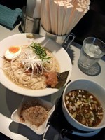 「【限定】冷や極の和えつけそば（一口ご飯付）」@一汁三にぼし 裏不如帰の写真