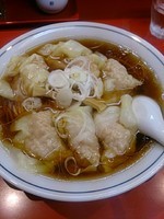 「肉ワンタンそば」@柴崎亭の写真