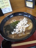 「かすそば」@中華そば くりの木 伊奈店の写真