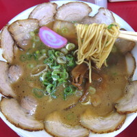 「チャーシューメン 850円」@丸高中華そば 神戸二宮店の写真