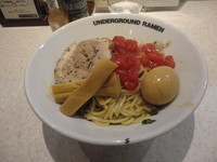 「特製イタリアあえめん」@UNDER GROUND RAMEN REMIXの写真