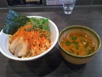 「辛みそつけ麺、大盛り」@ど・みそ 町田店の写真