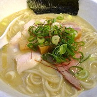 「本軍鶏白湯そば（12周年限定）1000円」@麺や 福一の写真