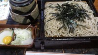 「ざるそば_600円（追加ざる＋150円）」@松月庵の写真
